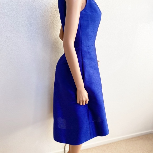 Alfred Sung Royal Blue High-Low Formal Dress - Picture 5 of 15